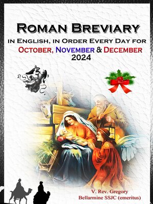 cover image of The Roman Breviary in English, in Order, Every Day for October, November, December 2024